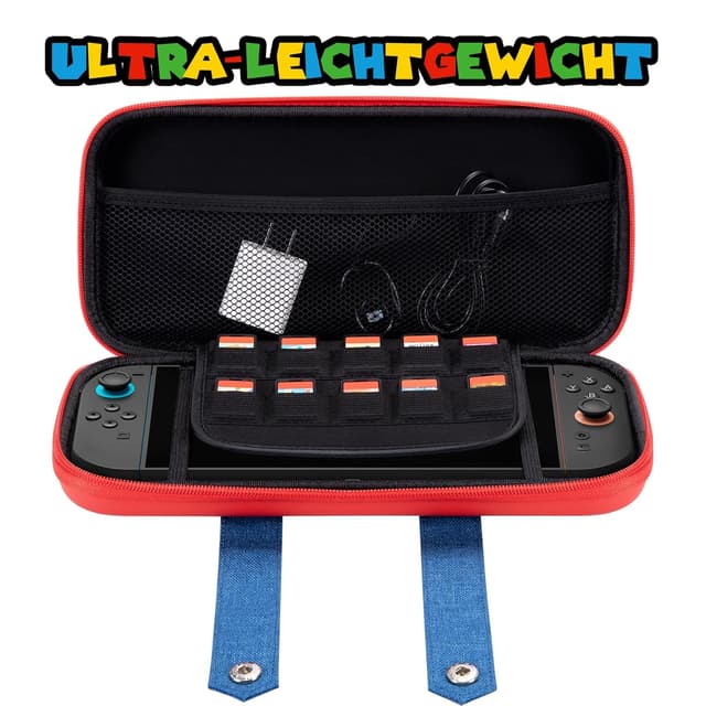 Detalle 2 de Switch 2 Tasche mit 10 Spieleinschüben