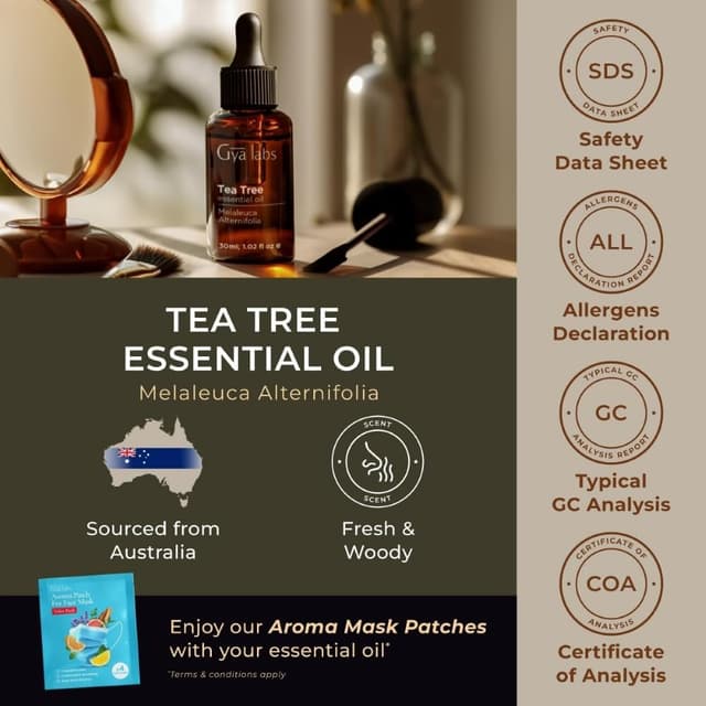 Thumbnail 5 de Gya Labs Tea Tree Oil 1.02 Fl Oz