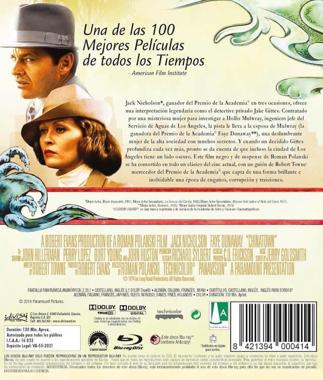 Detalle 2 de Divisa HV Chinatown Blu-ray