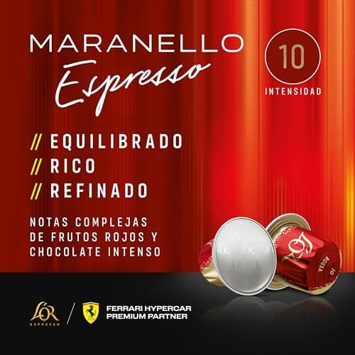 Detalle de L'OR Espresso Maranello Espresso 100 cápsulas