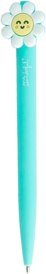 Detalle de Mr. Wonderful penna singola blu Margherita (inchiostro blu)