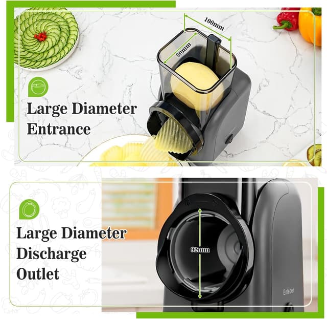 Thumbnail 2 de Electric Cheese Grater Multi Grater 1L 🧀