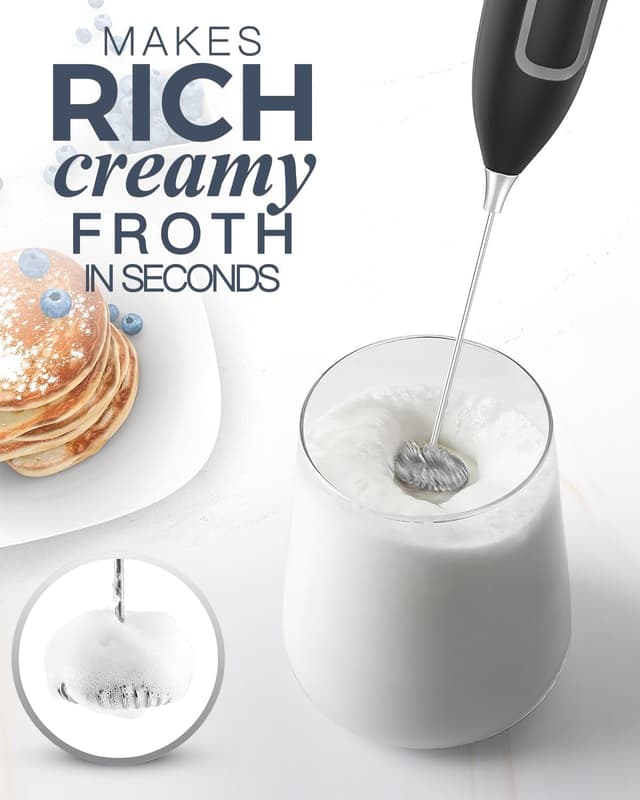 Thumbnail 1 de Milk Frother Handheld with Stand