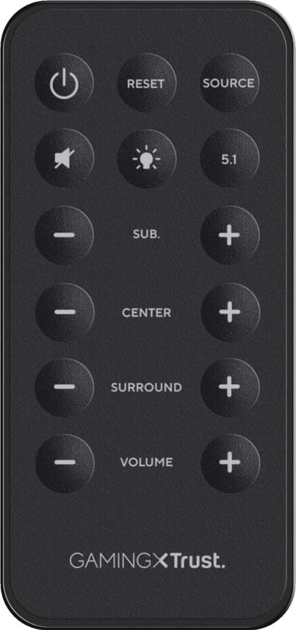 Detalle de Trust GXT 658 Tytan 5.1 Lautsprechersystem für PC & Heimkino