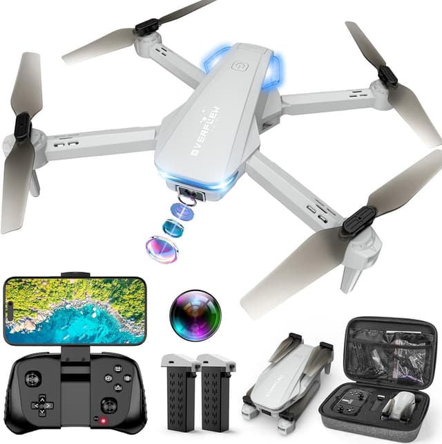 Thumbnail 6 de Foldable 1080P Camera Drone with 2 Batteries