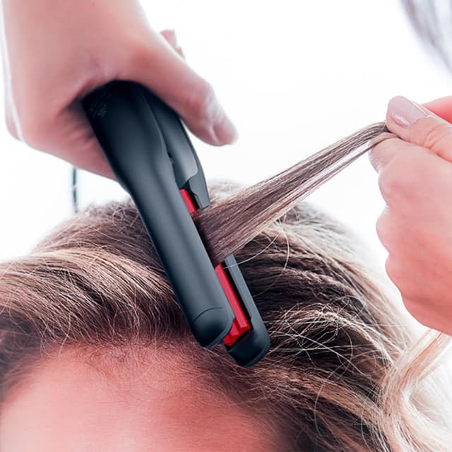 Detalle de Valera Swiss'X Volumissima Plancha Onduladora Cerámica 🌊