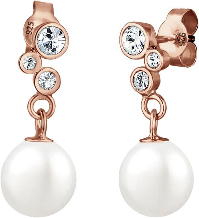 Thumbnail 5 de Elli Ohrringe Perlen mit Kristallen