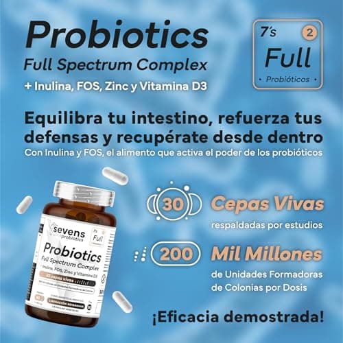 Thumbnail 1 de Probióticos y Prebióticos Premium 🌿 30 Cepas, 200 Mil M.