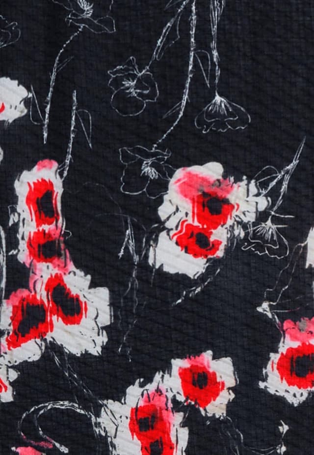 Thumbnail 2 de Desigual Dot Flower Rectangle foulard 158x160 cm 🧣