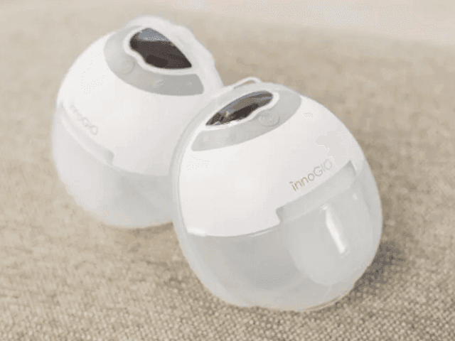 Detalle 2 de InnoGIO GIOmum Line Sacaleches Doble Portátil con Luz