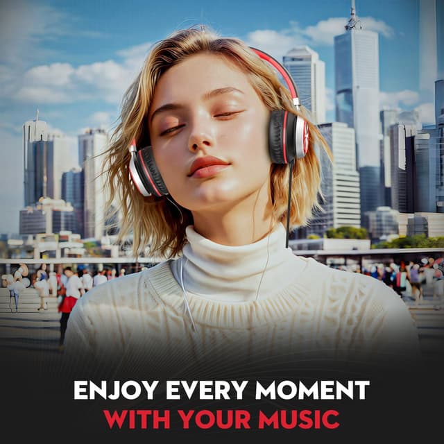 Detalle 2 de Bywulanda USB‑C Over‑Ear Kopfhörer mit Mikrofon & Lautstärkeregler (kabelgebunden, faltbar)