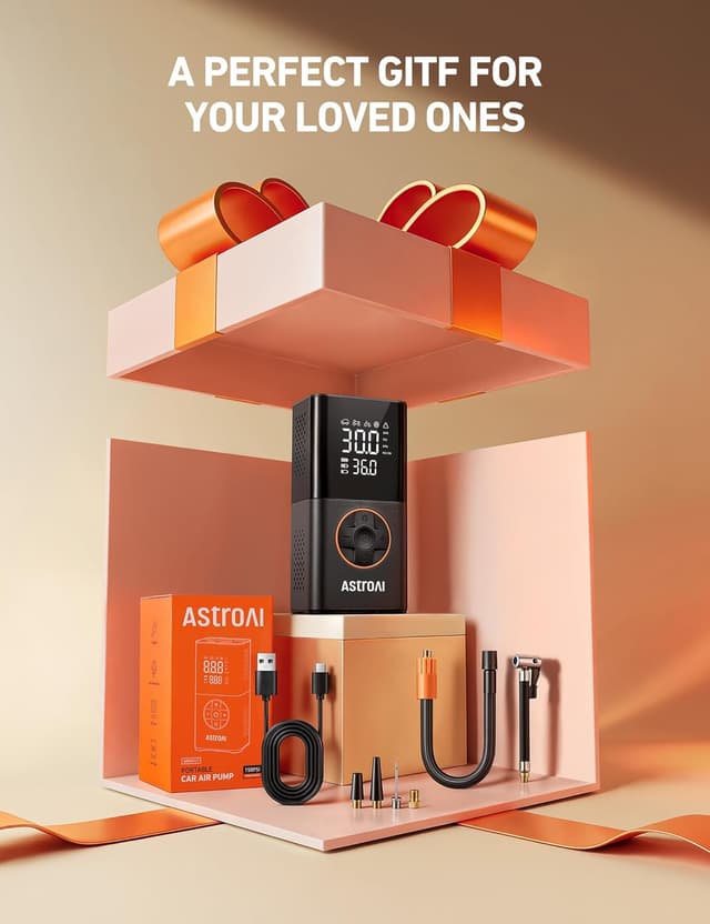 Detalle 2 de AstroAI L7 150 PSI Tire Inflator