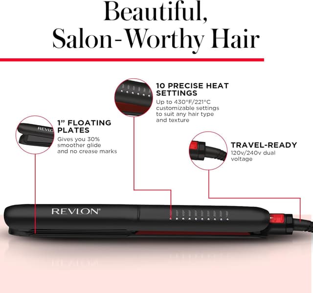 Thumbnail 4 de Revlon SmoothStay Alisador 25 mm con aceite de coco 💇♀