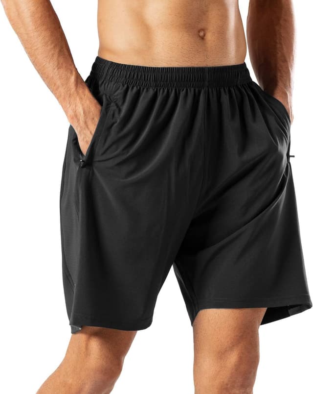 Detalle de HMIYA Herren Sport Shorts mit Schnell Trocknen