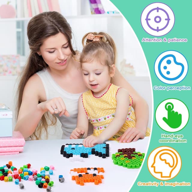 Thumbnail 4 de Acsatont 1500 Große Bügelperlen