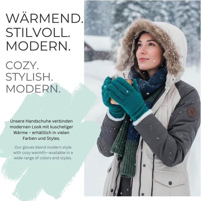 Thumbnail 4 de styleBREAKER 09010040 Gants d'hiver femme