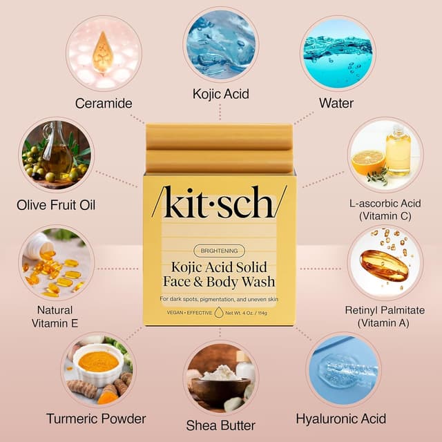 Detalle 2 de Kitsch Kojic Acid Soap 4 oz