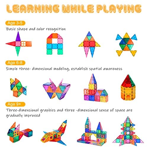 Thumbnail 4 de Katiago Bloques Magnéticos Niños 100 Piezas 🎲