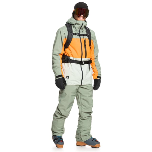Detalle de Quiksilver Estate Pantalón de esquí de hombre con DryFlight 10K y WarmFlight x2 Eco