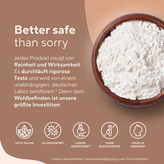 Detalle de TRUE NATURE L-Carnosin 1.000 mg Tagesdosis – 100 vegane Kapseln (50 Tage)