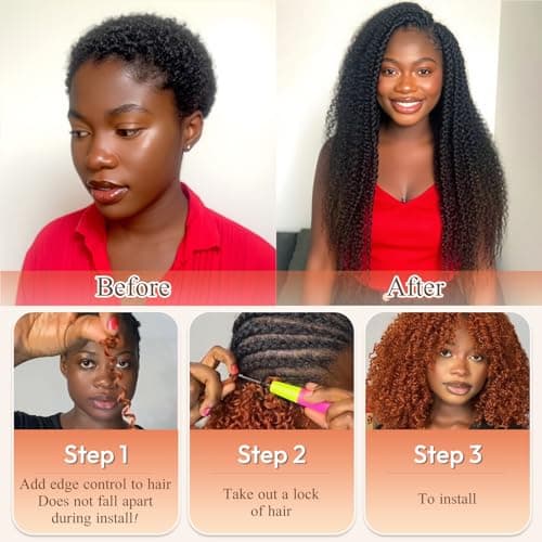 Thumbnail 3 de RUWISS Extensione de Pelo Crochet Ondulado 50 cm