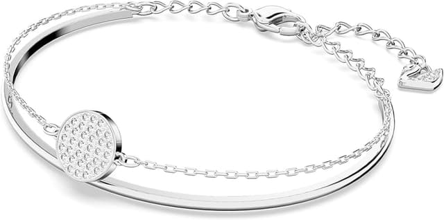 Thumbnail 2 de Swarovski Brazalete Ginger blanco, baño de rodio 💍