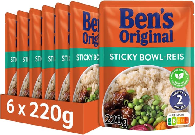 Imagen de Ben's Original Express-Reis 6 x 220 g 🍚 en OfertitasTOP