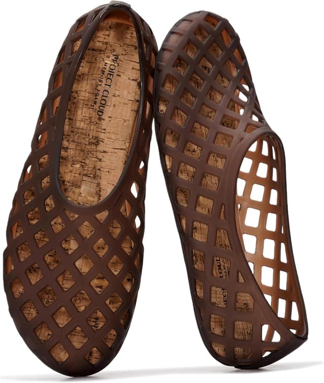 Detalle de Project Cloud Jelly Shoes Women Jelly Flats Sandals (Jellz) — Lightweight, Water-Resistant Slip-On Flats