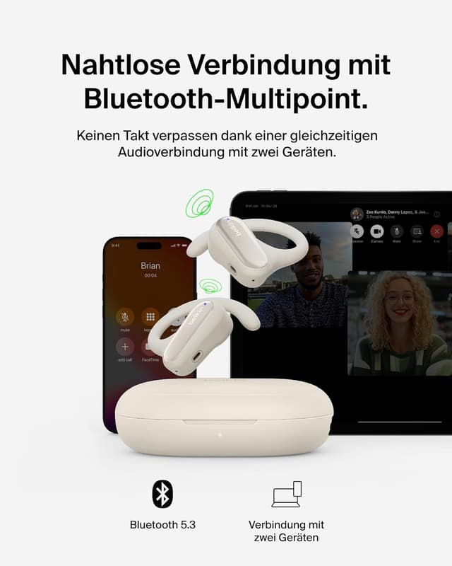 Thumbnail 4 de Belkin SoundForm ClearFit Open-Ear Kopfhörer