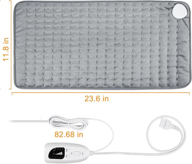 Thumbnail 4 de Electric Heating Pad 12 x 24, 6 Heat Levels ♨