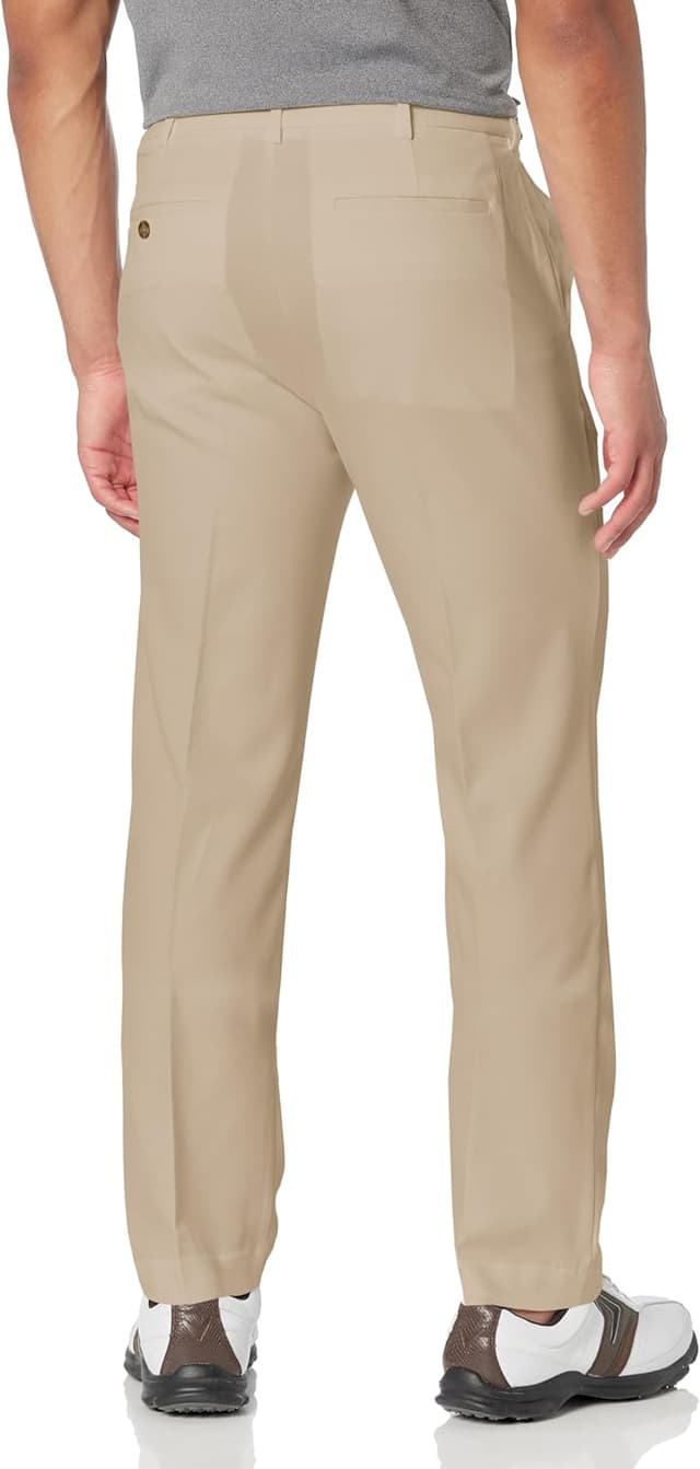 Detalle de PGA Tour Men’s Flat Front Golf Pant with Expandable Waistband