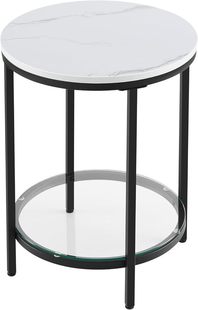 Detalle de VASAGLE LET285B13 table d’appoint 45 x 55