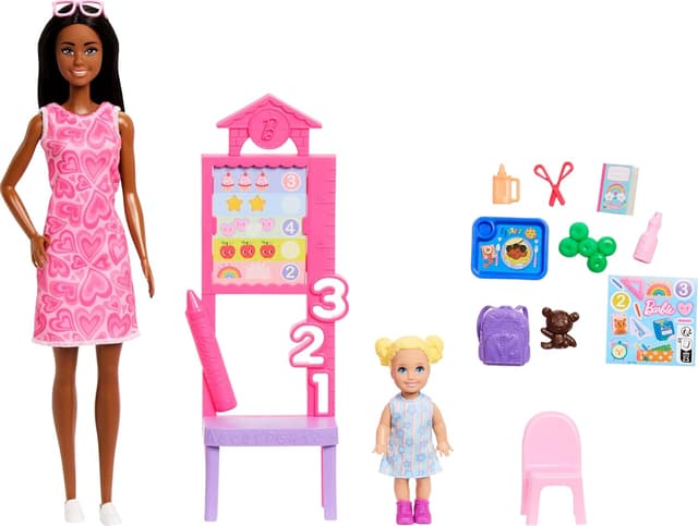 Thumbnail 6 de Barbie Careers Teacher Playset Doll 3+