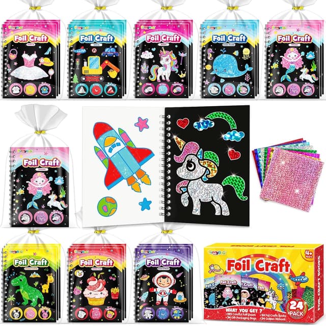 Imagen de FUNNYB&G Foil Art Party Favors 24-pack en OfertitasTOP