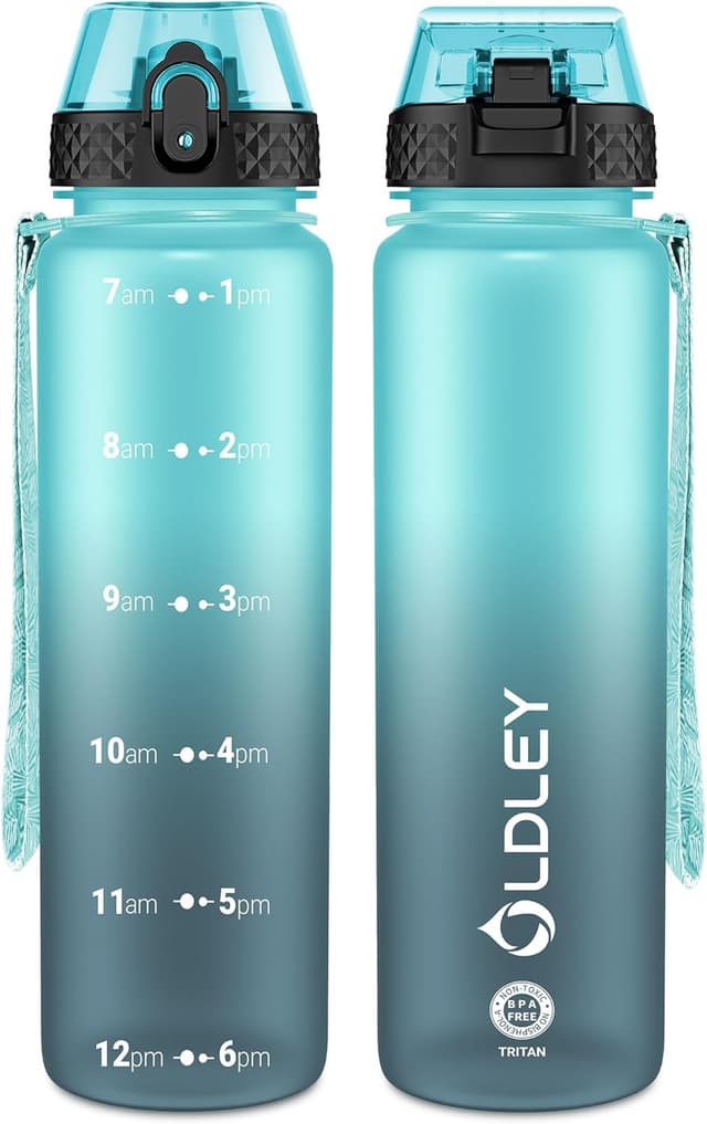 Detalle de OLDLEY Sports Water Bottle 1L with Straw