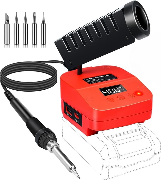 Detalle de Einhell Power X-Change fer à souder sans fil 18V 100W