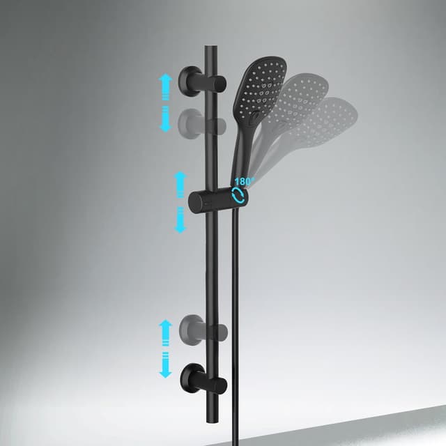 Thumbnail 4 de Görbach Set doccia 70 cm con doccetta e soffione