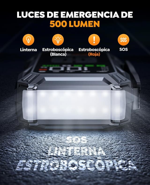 Thumbnail 4 de YaberAuto Arrancador con Compresor 6000A 150 PSI