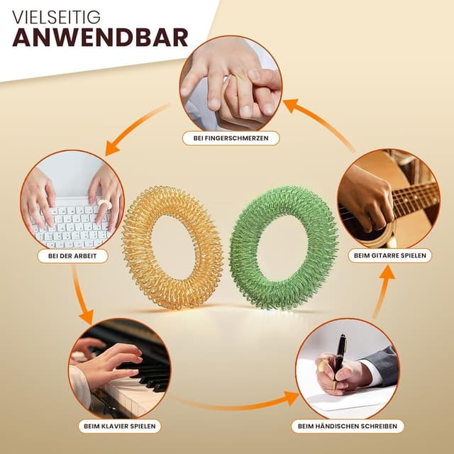 Thumbnail 6 de Massagefreund Akupressur Ringe Set 10-teilig