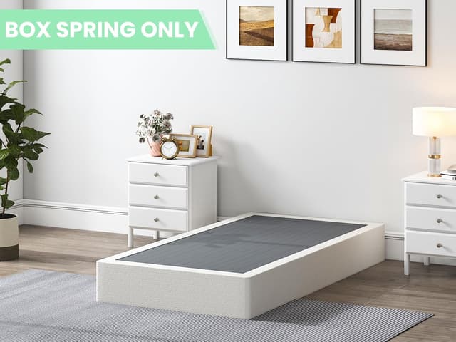 Thumbnail 6 de QEROMY 9 Inch High Profile Box Spring with Sturdy Metal Frame (Twin Size)