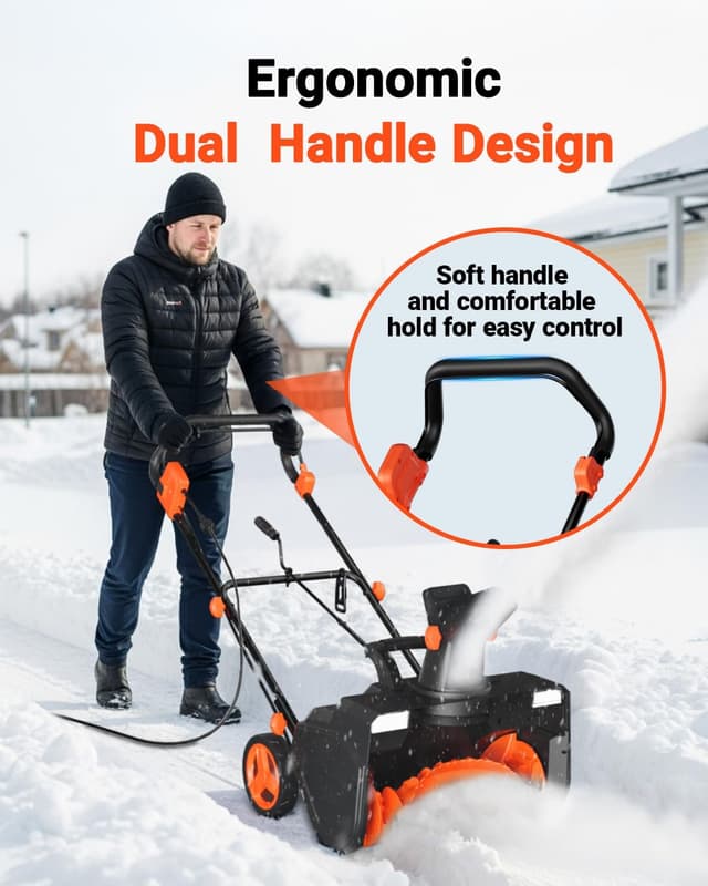 Thumbnail 5 de VOLTASK 23-Inch Electric Snow Blower 25 ft