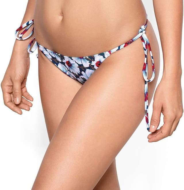 Detalle de RELLECIGA Bas de maillot de bain femme tanga avec liens ajustables