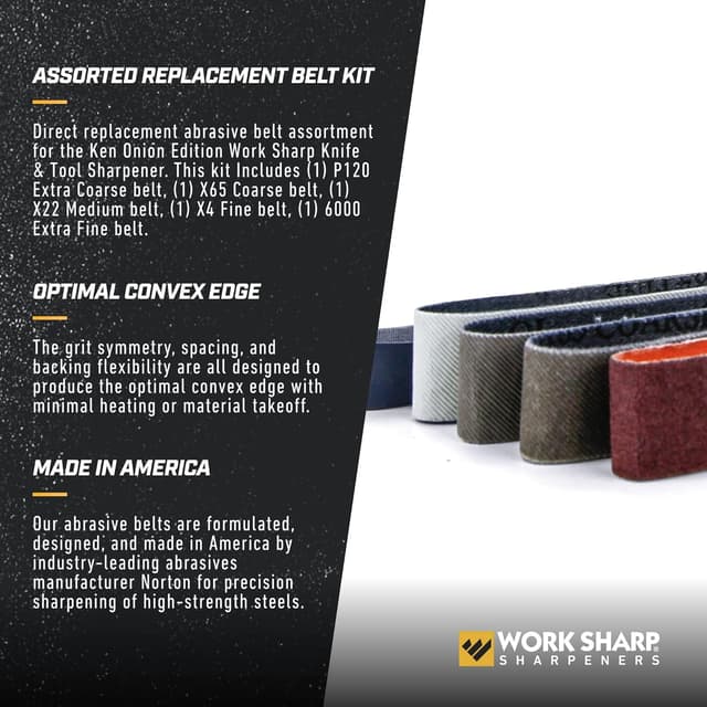 Thumbnail 2 de Work Sharp WSSAKO81113 Belt Kit