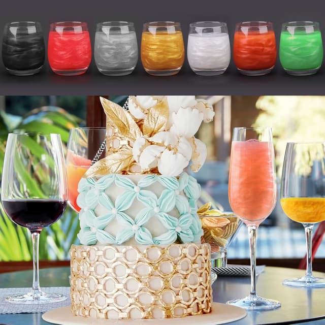 Thumbnail 2 de Purpurina Comestible Rojo ✨ para Reposterías y Tartas (8g)