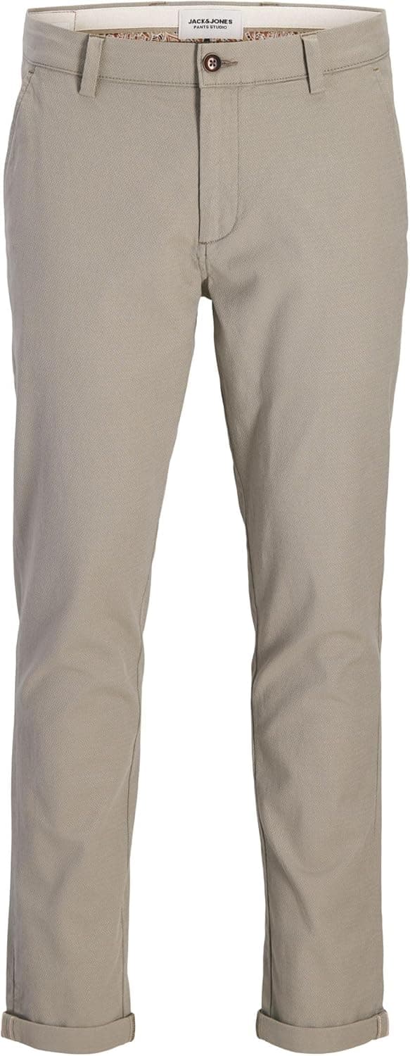 Detalle de Jack & Jones Herren Jpstmarco Jjbasic Corduroy Chino (Slim Fit) aus Bio-Baumwolle