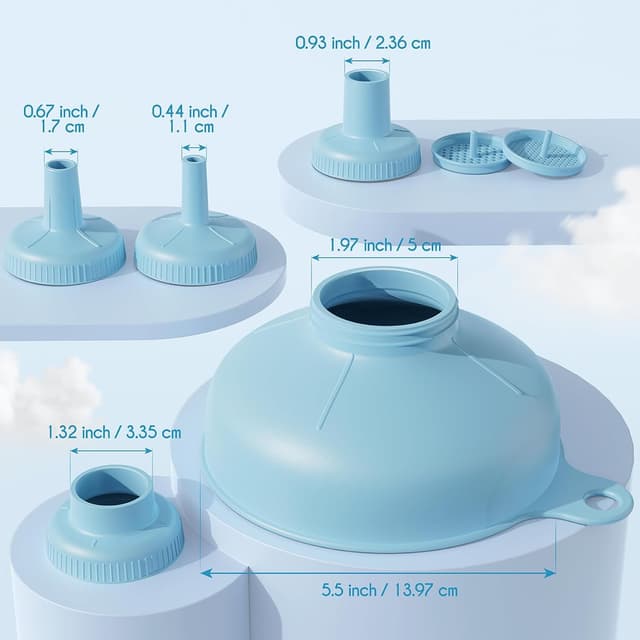 Thumbnail 6 de Pisol Küchen-Trichter mit 5 Ausläufen