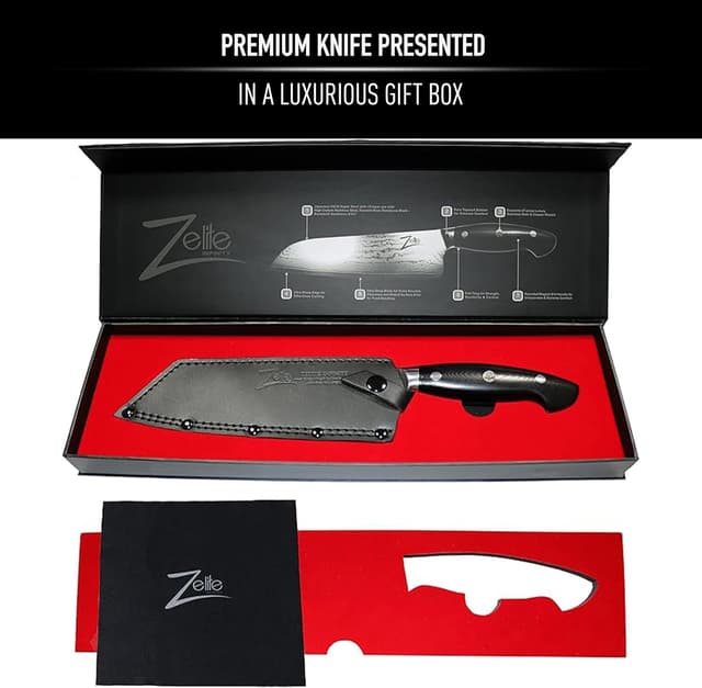 Thumbnail 5 de ZELITE INFINITY Cuchillos Santoku 18cm | Acero Damasco VG10