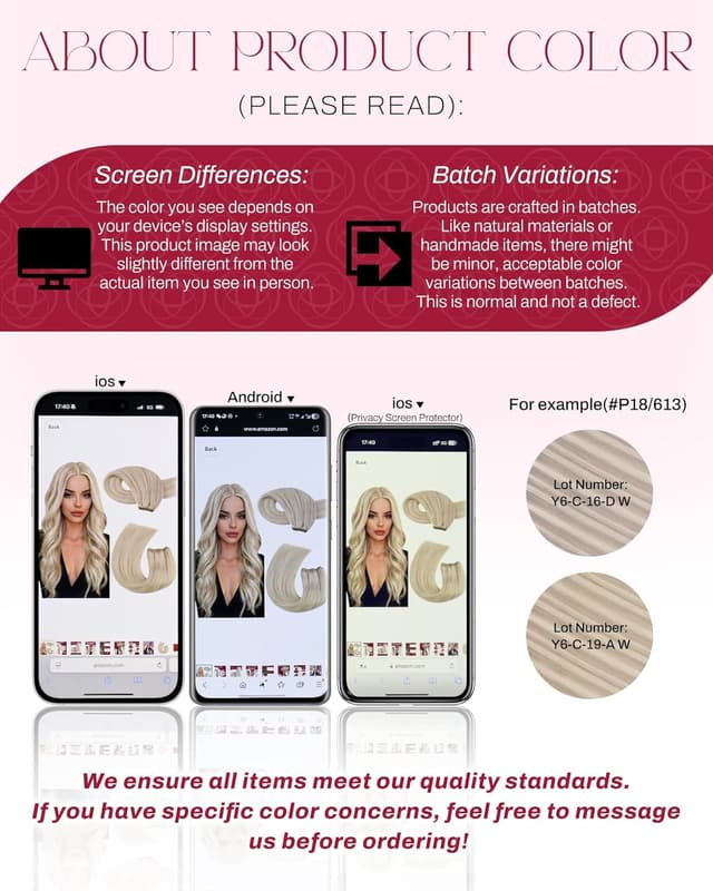 Detalle de Moresoo Sew-In Weft Hair Extensions (Remy Human Hair) Highlight Color #6 Medium Brown & #60 Platinum Blonde, 100g 14-inch