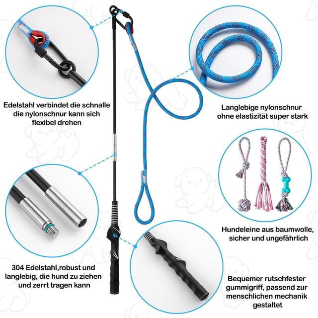 Thumbnail 3 de Aitmexcn Reizangel Hunde ausziehbar