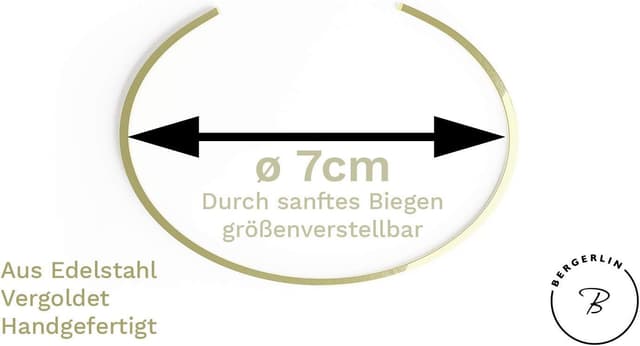 Detalle de BERGERLIN Infinity Armband 4 mm breit